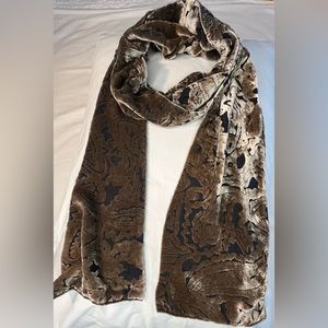 Elegant Velvet Scarf made from the finest quality Silk and Rayon Velvet